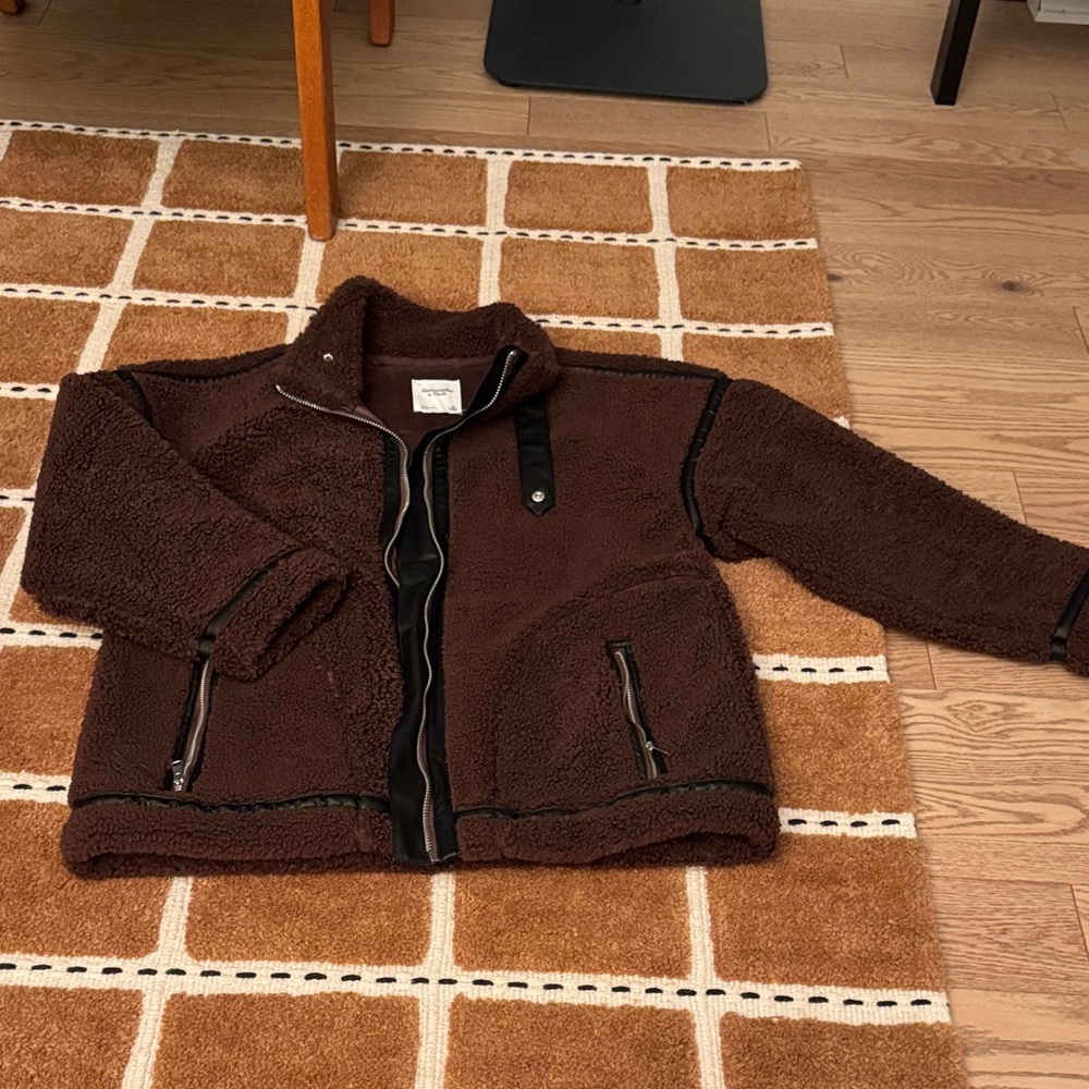 Abercrombie & Fitch Dark Brown Coat